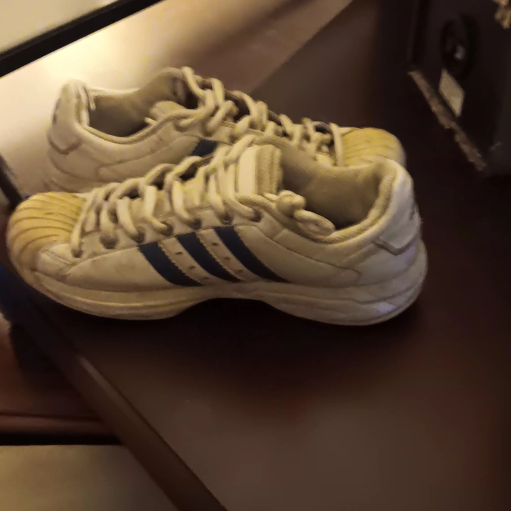 adidas White and Black Men's Shoes - Picture 4 of 6